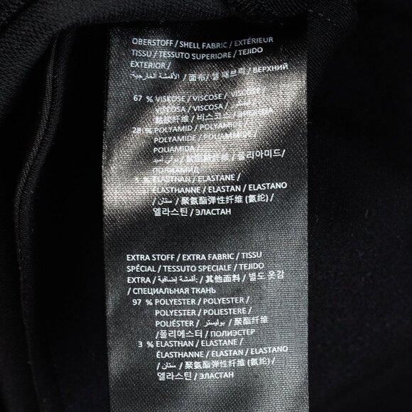 Dorothee Schumacher Emotional Essence Black Double-Breasted Tuxedo Vest - Picture 9 of 10